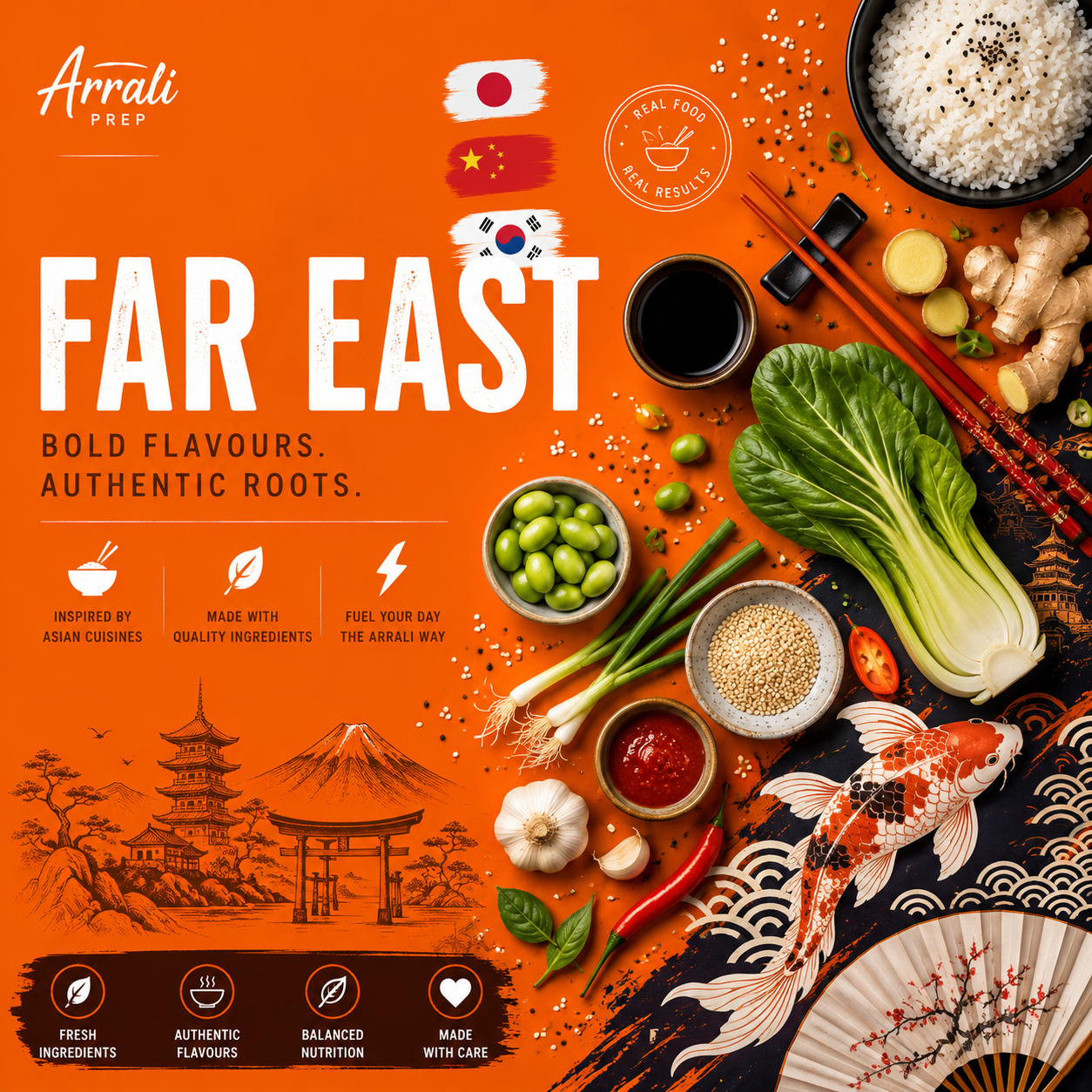 Asian Flavours Pack — Sample Box
